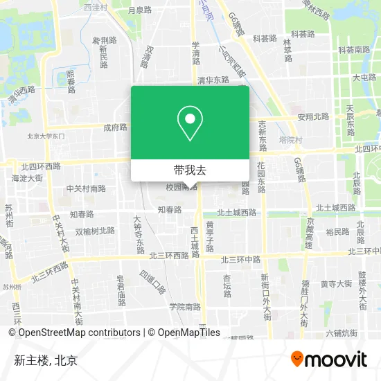 新主楼地图