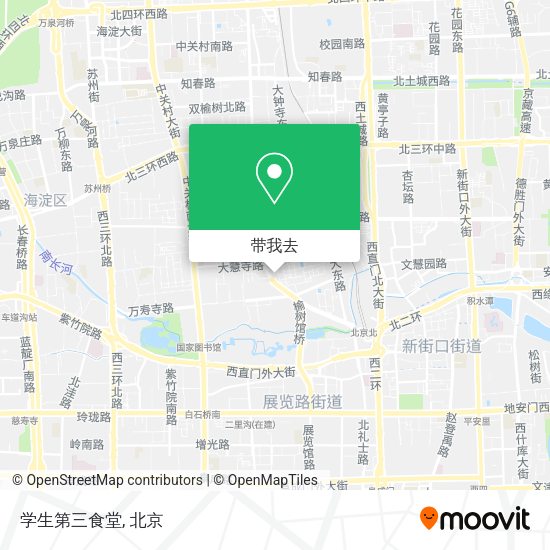 学生第三食堂地图