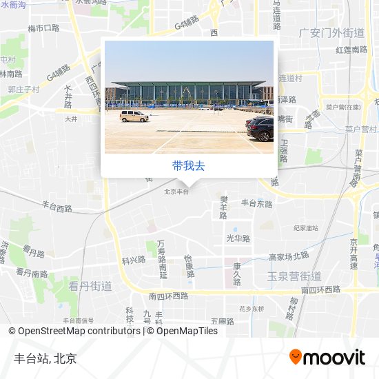 丰台站地图