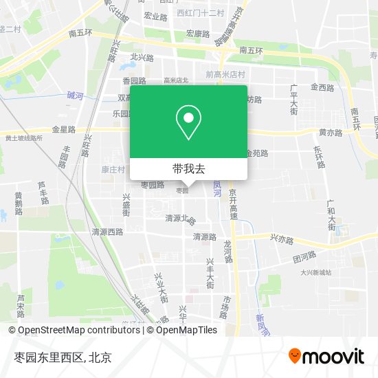 枣园东里西区地图