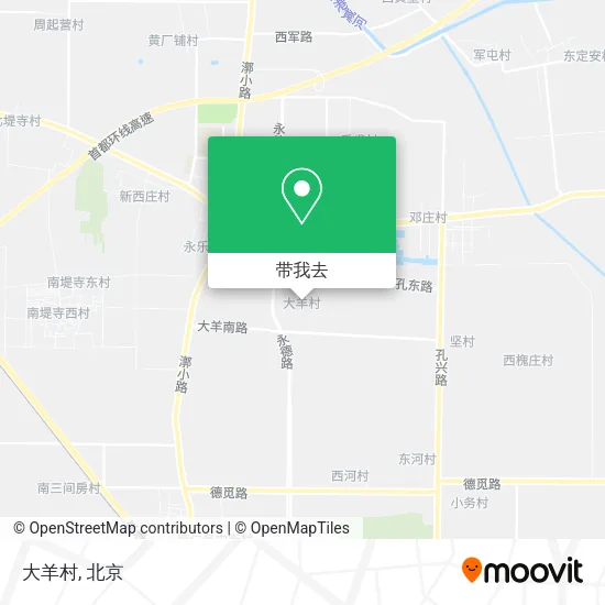 大羊村地图