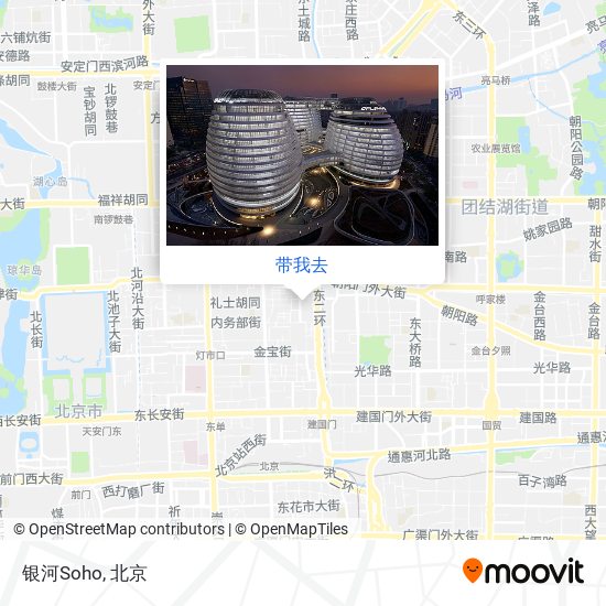 银河Soho地图