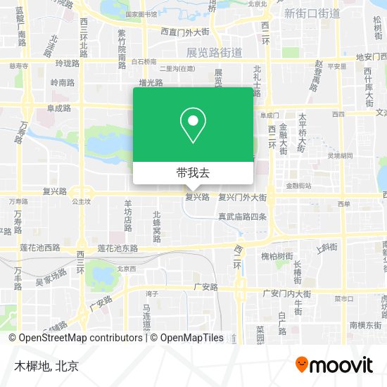 木樨地地图