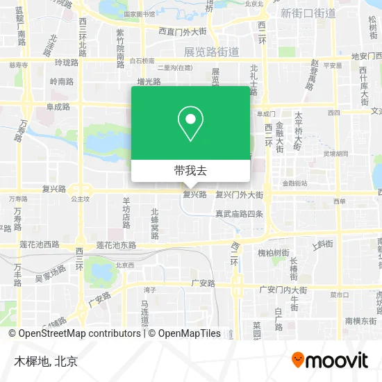 木樨地地图