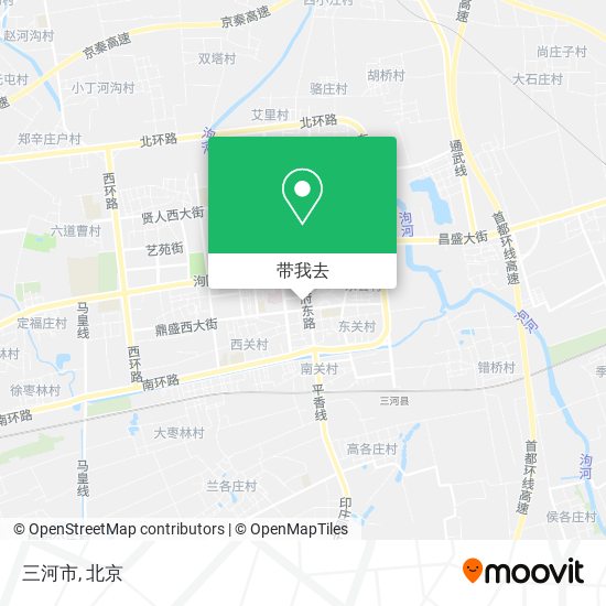 三河市地图