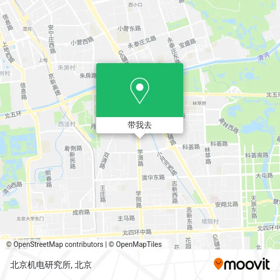 北京机电研究所地图