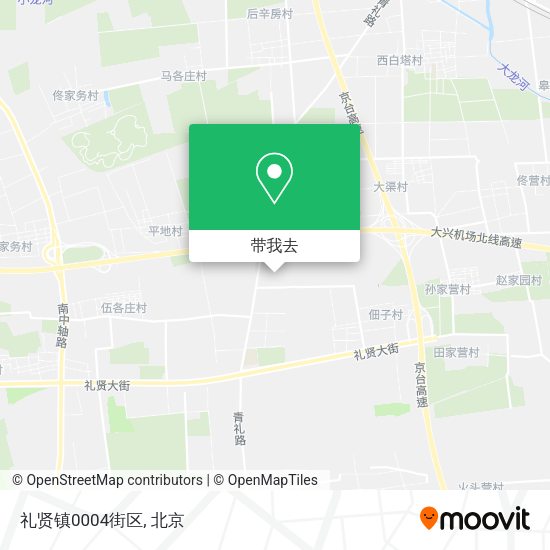 礼贤镇0004街区地图