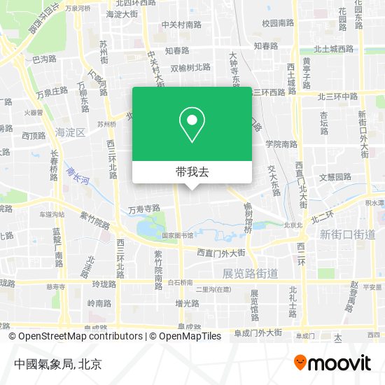 中國氣象局地图