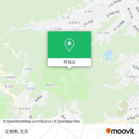 定都阁地图