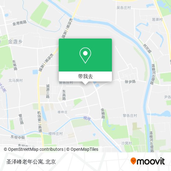 圣泽峰老年公寓地图