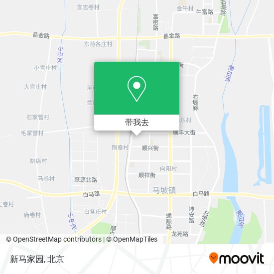 新马家园地图