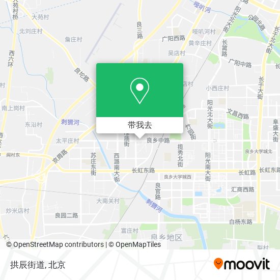 拱辰街道地图