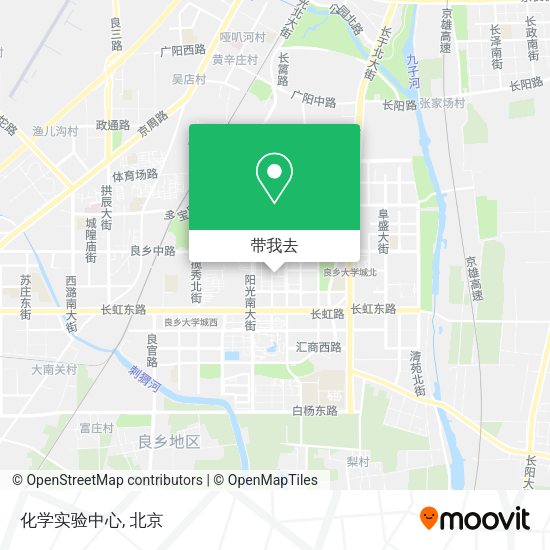 化学实验中心地图