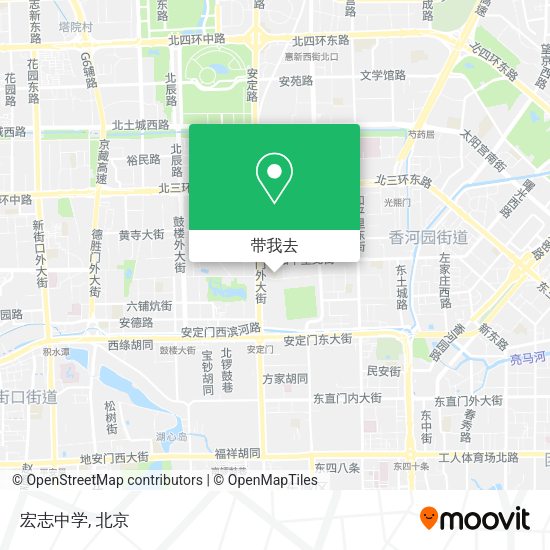 宏志中学地图