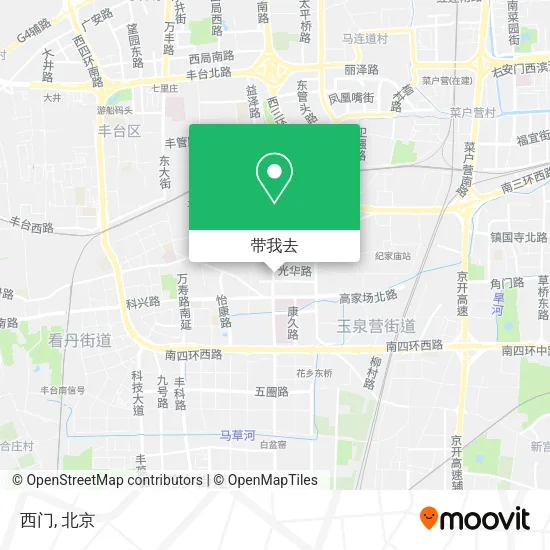 西门地图