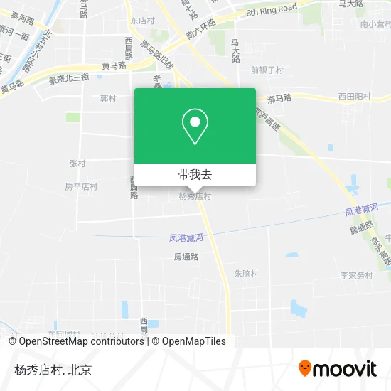杨秀店村地图