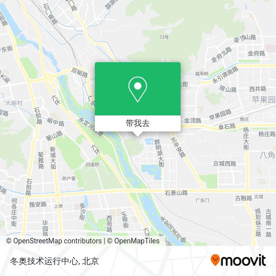 冬奥技术运行中心地图