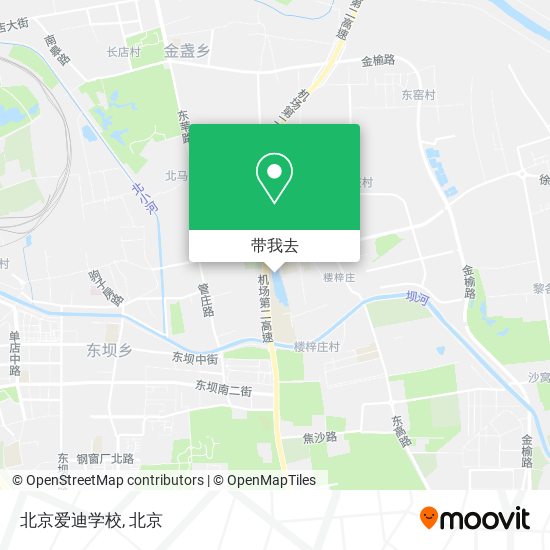 北京爱迪学校地图