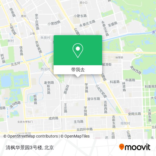 清枫华景园3号楼地图