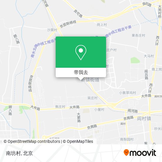 南坊村地图