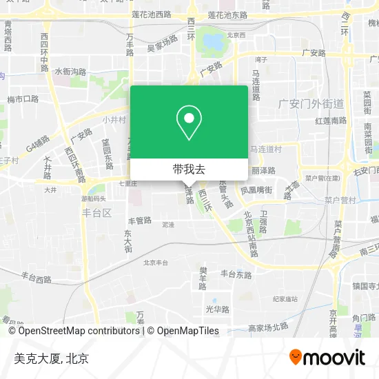 美克大厦地图