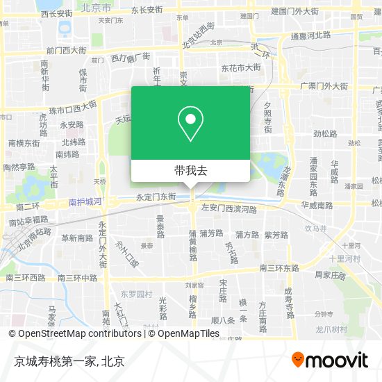 京城寿桃第一家地图