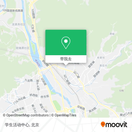 学生活动中心地图
