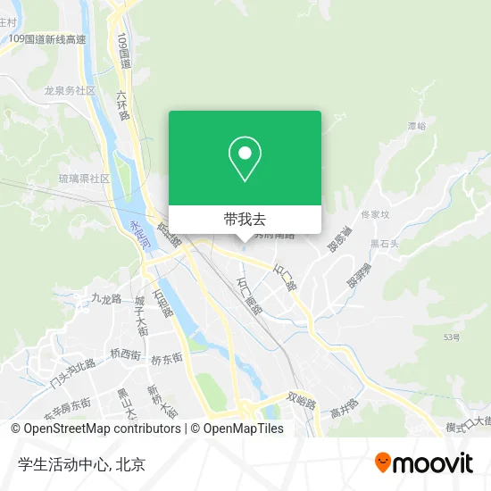 学生活动中心地图