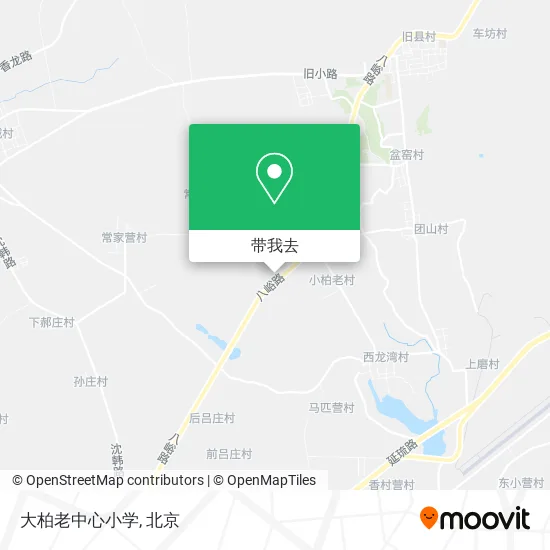 大柏老中心小学地图