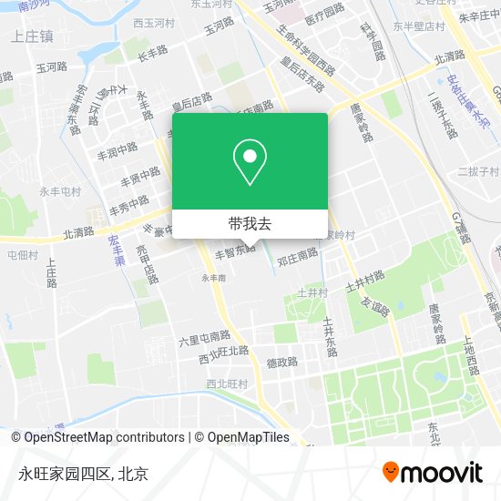 永旺家园四区地图