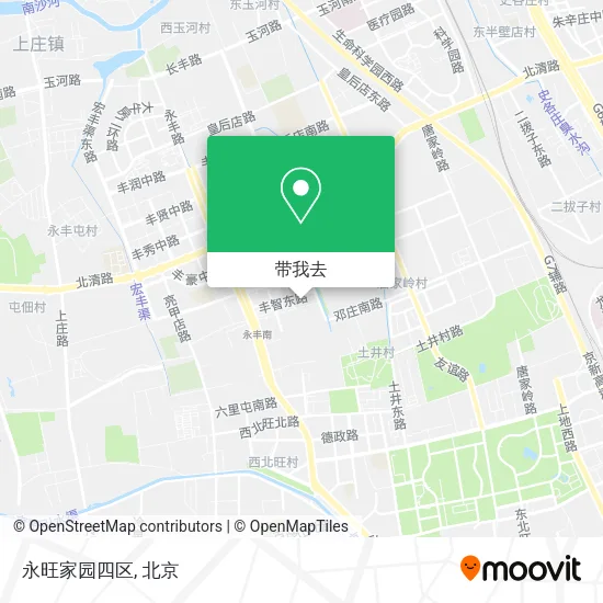 永旺家园四区地图