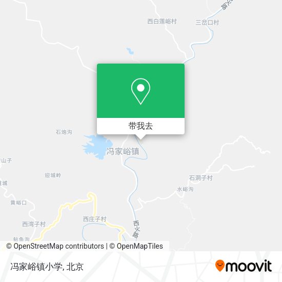 冯家峪镇小学地图