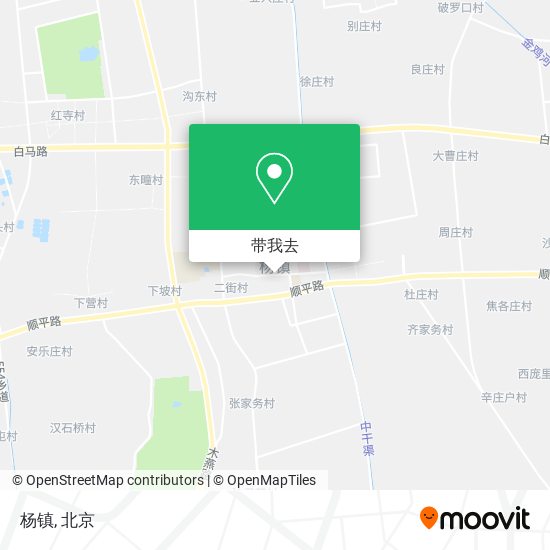 杨镇地图