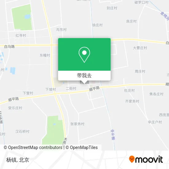 杨镇地图