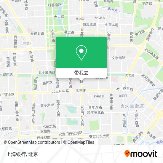 上海银行地图