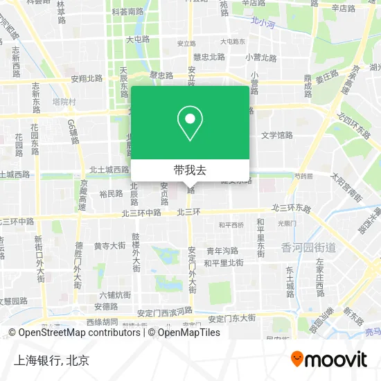 上海银行地图