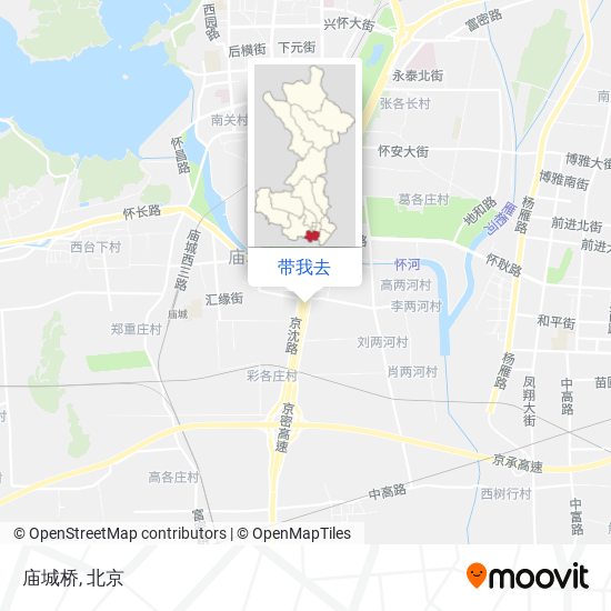 庙城桥地图