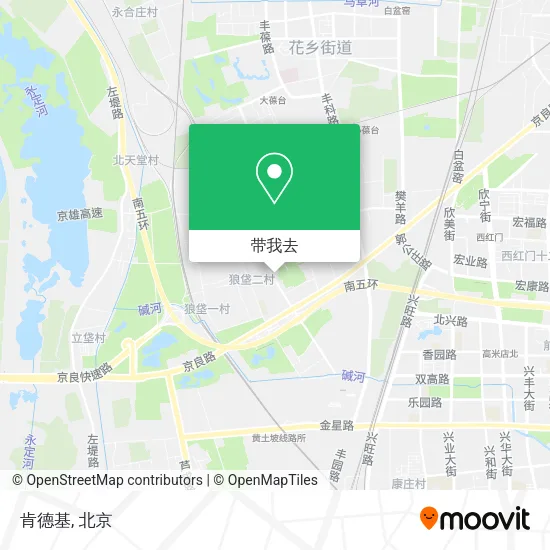 肯德基地图