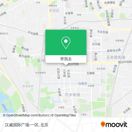 汉威国际广场-一区地图