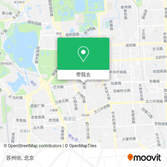 苏州街地图