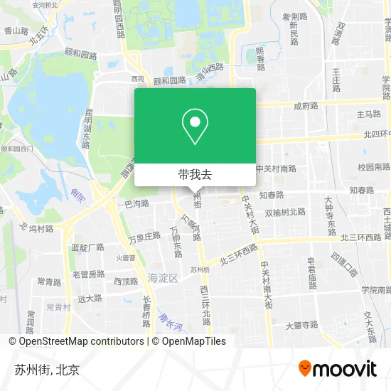 苏州街地图