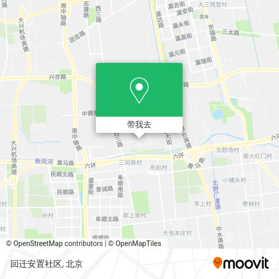回迁安置社区地图