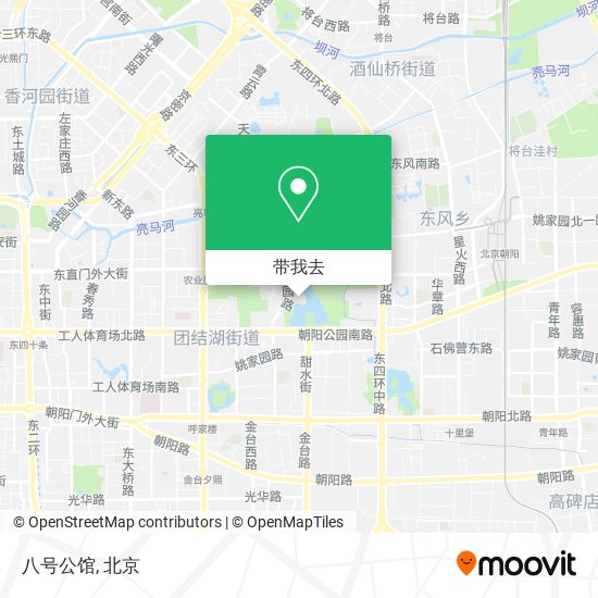 八号公馆地图