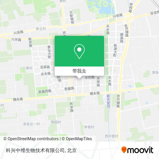 科兴中维生物技术有限公司地图