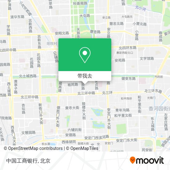 中国工商银行地图