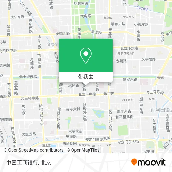 中国工商银行地图