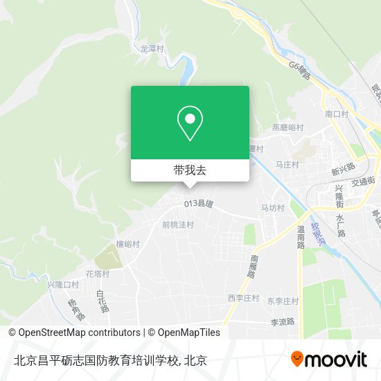 北京昌平砺志国防教育培训学校地图