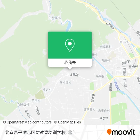 北京昌平砺志国防教育培训学校地图