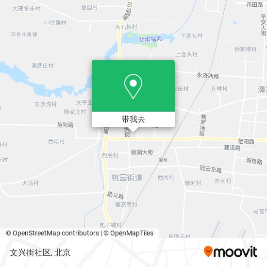 文兴街社区地图