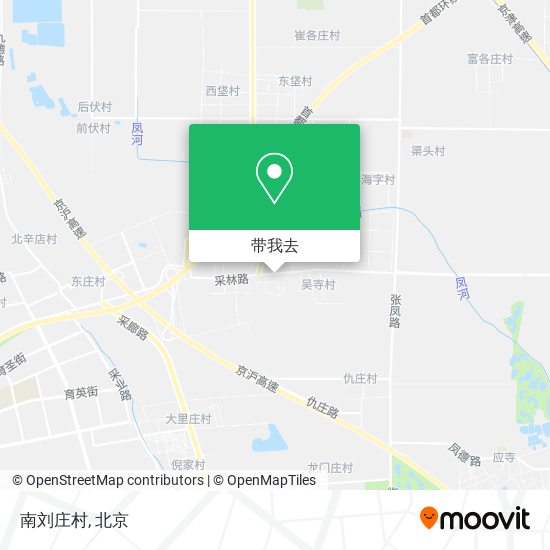 南刘庄村地图
